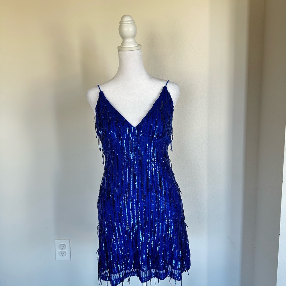 Beautiful blue dress for night size 0.
